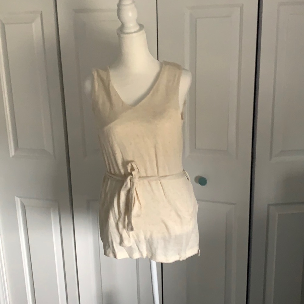 a new day belted tank size Medium.